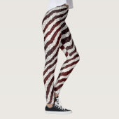 Brown Zebra Leggings (Rechts)