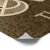 Brown Zodiac Aries, The Ram, Horoskop Poster (Ecke)