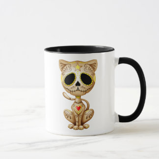 Brown-Zombie-Zuckerkätzchen Tasse