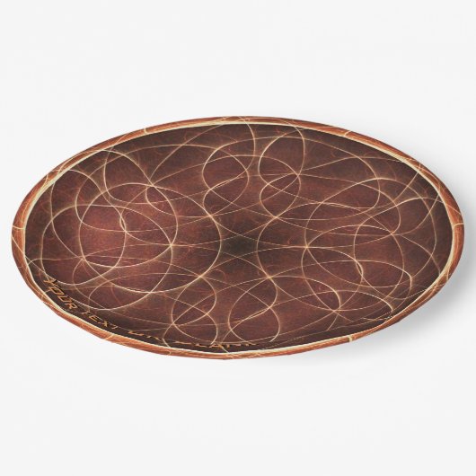 Brown Zwarf Pappteller (Schrägansicht)