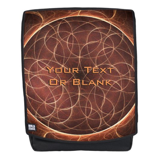 Brown Zwarf Rucksack (Vorderseite)