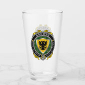Browne Irish Shield Beer Glas (Rückseite)