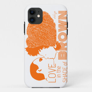 BROWNE LIEBE IN ORANGE iPhone 11 HÜLLE