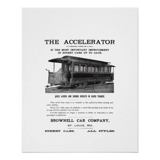 Brownell Car Company Poster (Vorderseite)