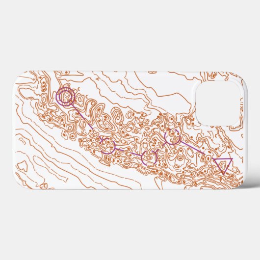 Brownell Orienteering Map Case-Mate iPhone Hülle (Rückseite (Horizontal))