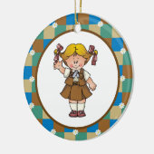 Brownie4 Keramikornament (Links)
