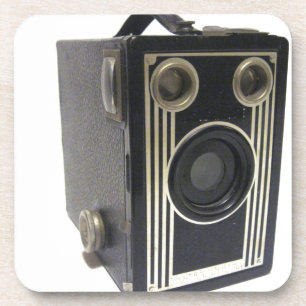 Brownie Antique Camera Getränkeuntersetzer