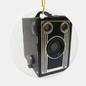 Brownie Antique Camera Keramikornament (Vorne)