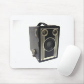 Brownie Antique Camera Mousepad (Mit Mouse)