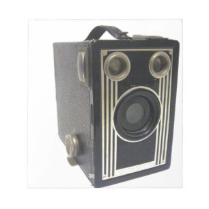 Brownie Antique Camera Notizblock
