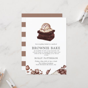 Brownie-Backen   Backthemen-Treffen Einladung