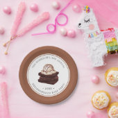 Brownie Bake | Tafelpapier aus gegossenem Party Pappteller (Party)