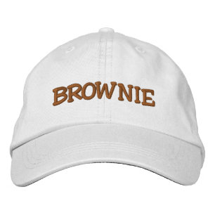 BROWNIE BESTICKTE BASEBALLKAPPE