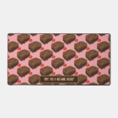 Brownie Break? Funny Coffee Break Leckerei - Custo Schreibtischunterlage (Vorderseite)