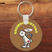 BROWNIE BUTTON SCHLÜSSELANHÄNGER (Vorderseite)