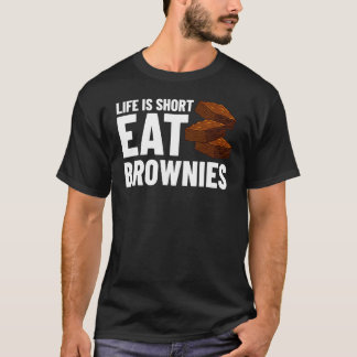 Brownie Cookie Rezept Bars Mix Keto T-Shirt