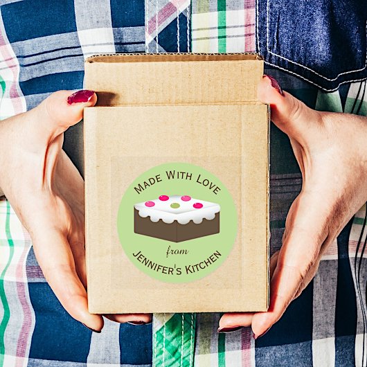 Brownie Custom Baked Goods Aufkleber