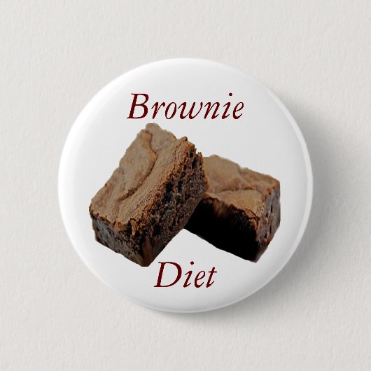 Brownie Diet Button (Vorderseite)