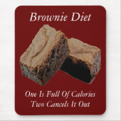 Brownie Diet Mousepad (Vorne)