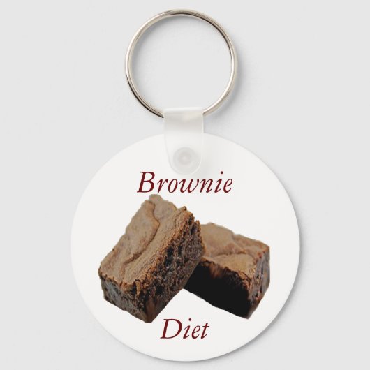 Brownie Diet Schlüsselanhänger (Rückseite)