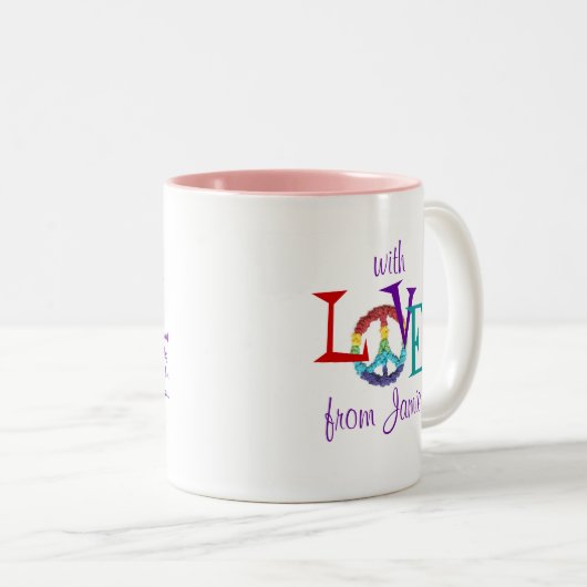 Brownie in einer Tasse Rezept personalisierte Mug (VorderseiteRechts)