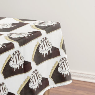 Brownie Pie a la Mode Ice Tischdecke