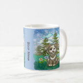 Brownie Pup Hund Kaffeetasse (VorderseiteRechts)