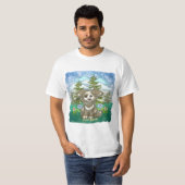 Brownie Pup Hund T-Shirt (Vorne ganz)