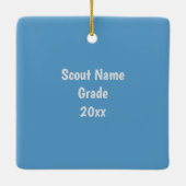 Brownie Scout Weihnachtsschmuck (Rückseite)