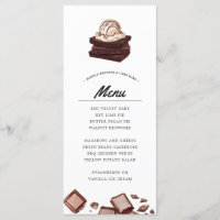 Brownie und Kuchen Bake | Themenmenü