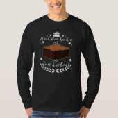 Brownies Cake Chocolate Recipes Cake Dessert 1 T-Shirt (Vorderseite)