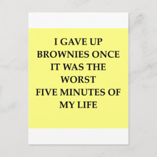 BROWNIES.jpg Postkarte
