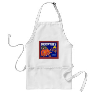 Brownies Markenkalifornische Orangen Schürze