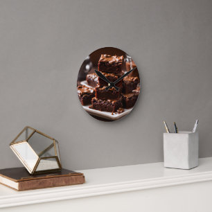 Brownies Runde Wanduhr