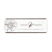 Browning auf Liebe Hochzeitsadresse (Vorne)