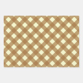 BROWNLOSE PATTERN, DIE PAPIERSHEETS BEARBEITEN GESCHENKPAPIER SET (Vorderseite 3)