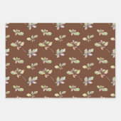 BROWNLOSE PATTERN, DIE PAPIERSHEETS BEARBEITEN GESCHENKPAPIER SET (Vorderseite 2)