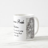 BROWNPRIDE, theddefofbrownpride, JerrysDrawing,… Kaffeetasse (VorderseiteRechts)