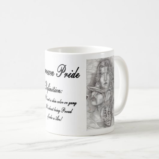 BROWNPRIDE, theddefofbrownpride, JerrysDrawing,… Kaffeetasse (VorderseiteRechts)