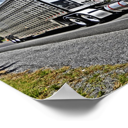 Brown's B Model Poster (Ecke)