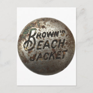 Brown's Beach Jacket Postkarte