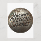 Brown's Beach Jacket Postkarte (Vorderseite)