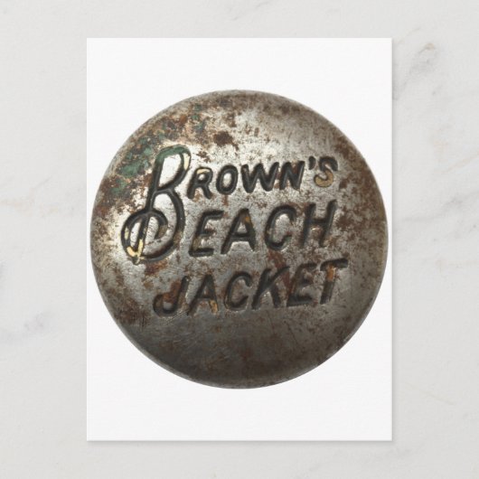 Brown's Beach Jacket Postkarte (Vorderseite)