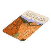 Browns Canyon National Monument Vintag Magnet (Linke Seite)