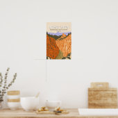 Browns Canyon National Monument Vintag Poster (Küche)
