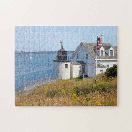 Browns Head Lighthouse, Maine Jigsaw Puzzle (Horizontal)
