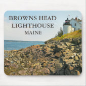 Browns Head Lighthouse, Maine Mousepad (Vorne)