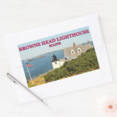 Browns Head Lighthouse, Maine Stickers (Umschlag)