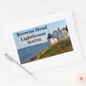 Browns Head Lighthouse, Maine Stickers (Umschlag)
