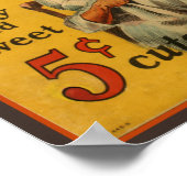 Brown's Mule Chewing Tobacco Advertisement Poster (Ecke)